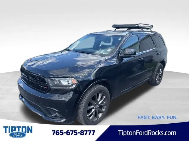 Black 2017 Dodge Durango GT for sale in Tipton, IN