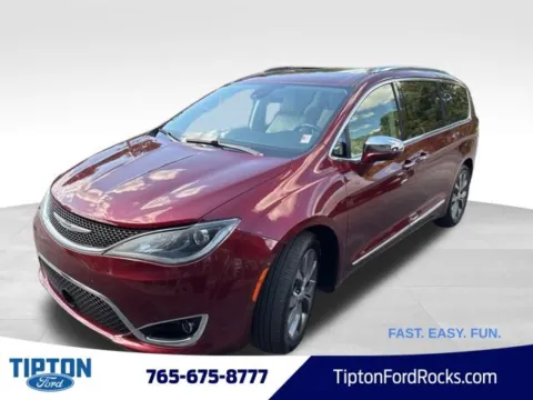 Red 2019 Chrysler Pacifica Limited for sale in Tipton, IN