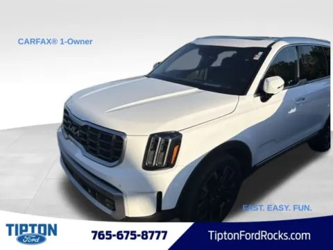 White 2023 Kia Telluride SX-Prestige for sale in Tipton, IN