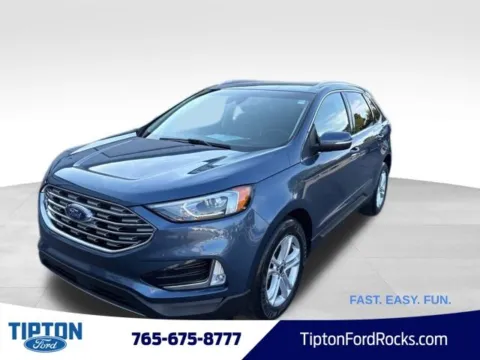 Blue 2019 Ford Edge SEL for sale in Tipton, IN