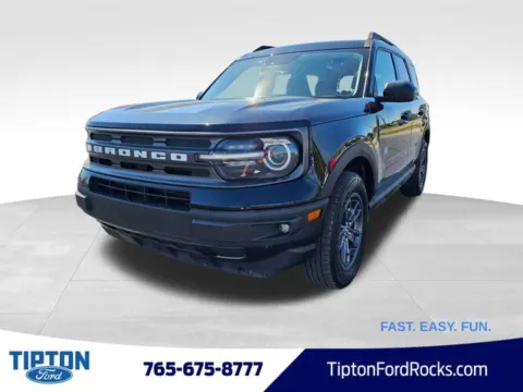 Black 2021 Ford Bronco Sport Big Bend for sale in Tipton, IN