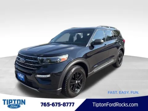 Black 2020 Ford Explorer XLT for sale in Tipton, IN