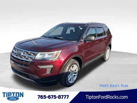 Red 2018 Ford Explorer XLT for sale in Tipton, IN