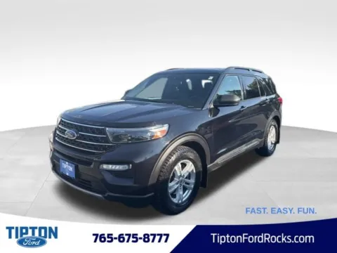 Black 2020 Ford Explorer XLT for sale in Tipton, IN