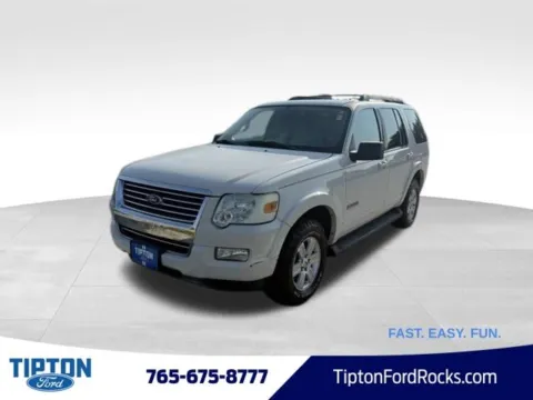 White 2008 Ford Explorer XLT for sale in Tipton, IN