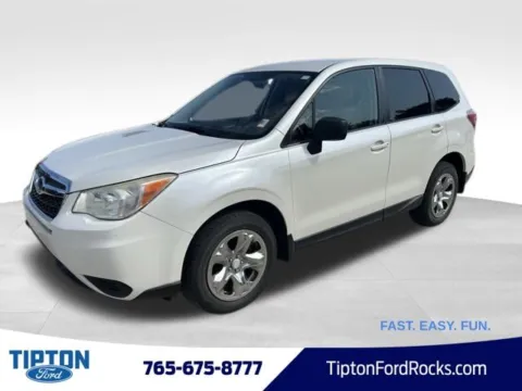 White 2014 Subaru Forester 2.5i for sale in Tipton, IN