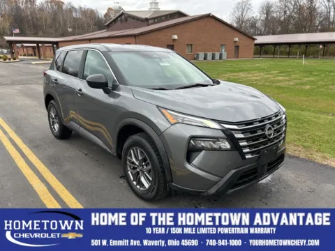 Gray 2024 Nissan Rogue S for sale in Waverly, OH