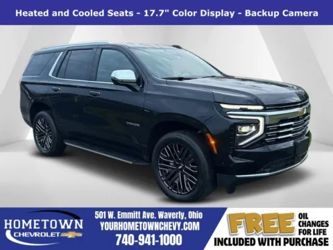 Black 2025 Chevrolet Tahoe Premier for sale in Waverly, OH