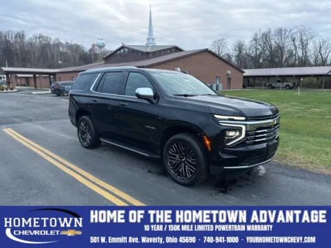 Black 2025 Chevrolet Tahoe Premier for sale in Waverly, OH