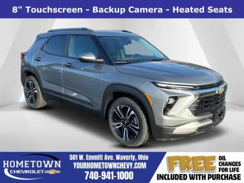 Gray 2025 Chevrolet TrailBlazer LT for sale in Waverly, OH