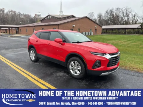 Red 2020 Chevrolet Blazer LT for sale in Waverly, OH