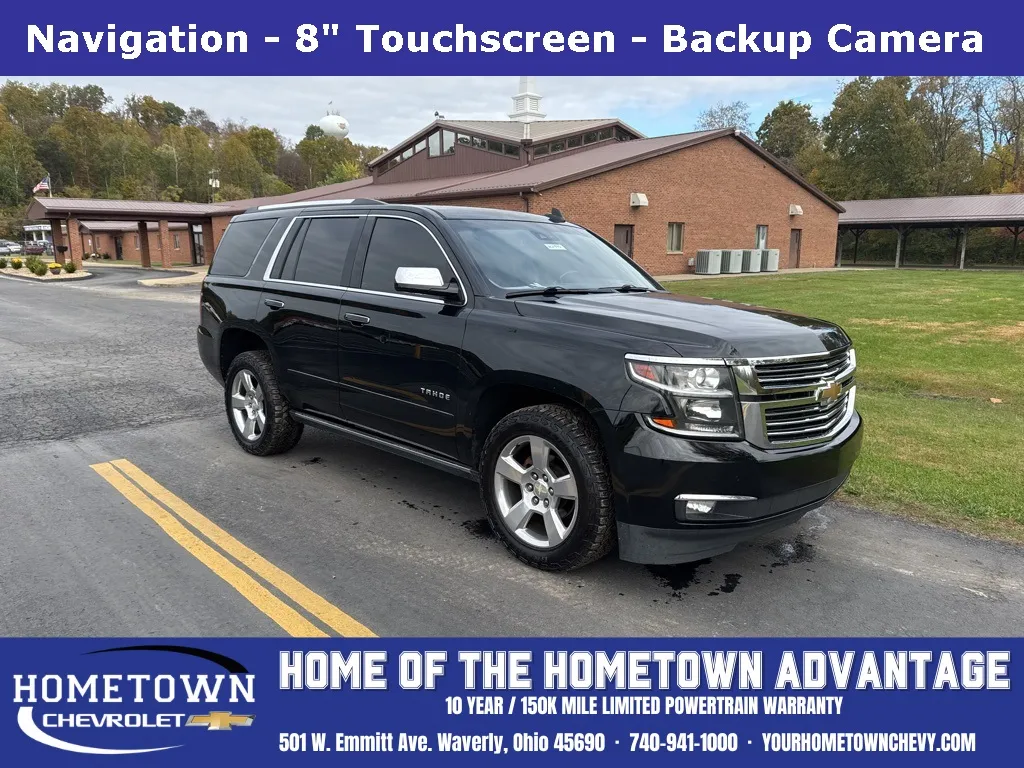 Black 2018 Chevrolet Tahoe Premier for sale in Waverly, OH