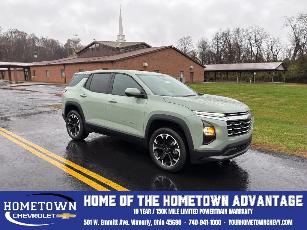 Green 2026 Chevrolet Equinox LT for sale in Waverly, OH