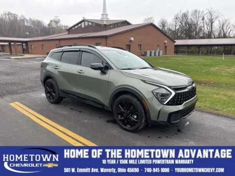 Green 2025 Kia Sportage X-Line for sale in Waverly, OH