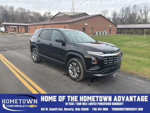 Black 2026 Chevrolet Equinox LT for sale in Waverly, OH