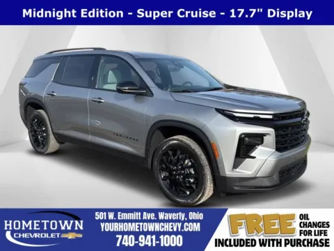 Gray 2026 Chevrolet Traverse LT for sale in Waverly, OH