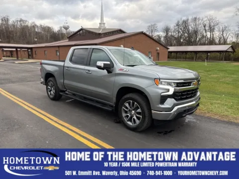 Gray 2026 Chevrolet Silverado 1500 LT for sale in Waverly, OH