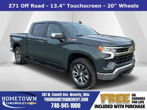 Gray 2026 Chevrolet Silverado 1500 LT for sale in Waverly, OH