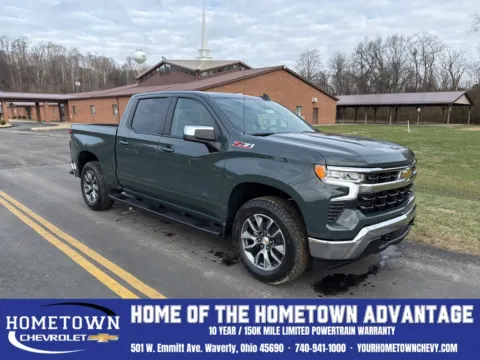 Gray 2026 Chevrolet Silverado 1500 LT for sale in Waverly, OH
