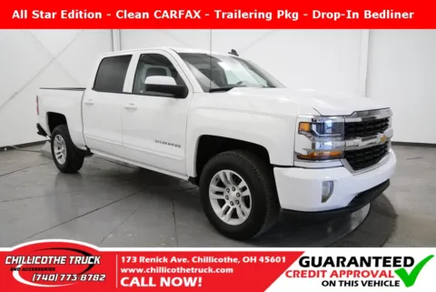 White 2017 Chevrolet Silverado 1500 LT for sale in Waverly, OH