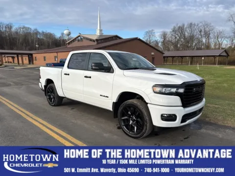 White 2025 Ram 1500 Laramie for sale in Waverly, OH