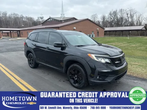 Black 2022 Honda Pilot TrailSport for sale in Waverly, OH