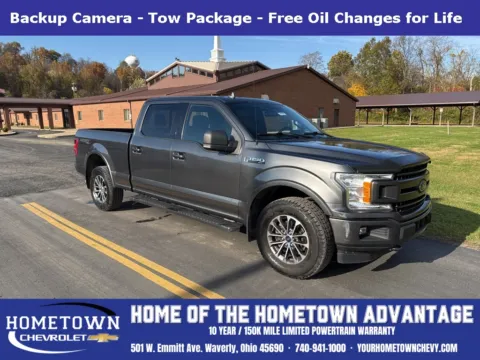 Gray 2018 Ford F-150 XLT for sale in Waverly, OH