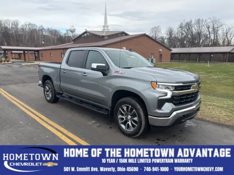 Gray 2026 Chevrolet Silverado 1500 LT for sale in Waverly, OH