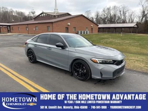 Gray 2025 Honda Civic Sport for sale in Waverly, OH