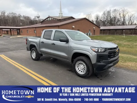 Gray 2025 Chevrolet Colorado Work Truck for sale in Waverly, OH
