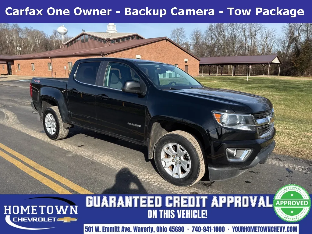 Black 2018 Chevrolet Colorado LT for sale in Waverly, OH