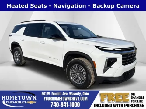 White 2026 Chevrolet Traverse LT for sale in Waverly, OH