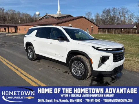 White 2026 Chevrolet Traverse LT for sale in Waverly, OH