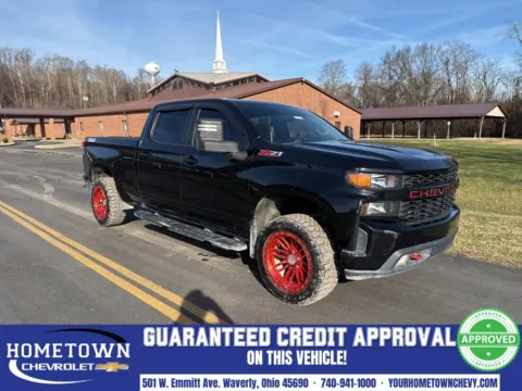 Black 2019 Chevrolet Silverado 1500 Custom Trail Boss for sale in Waverly, OH