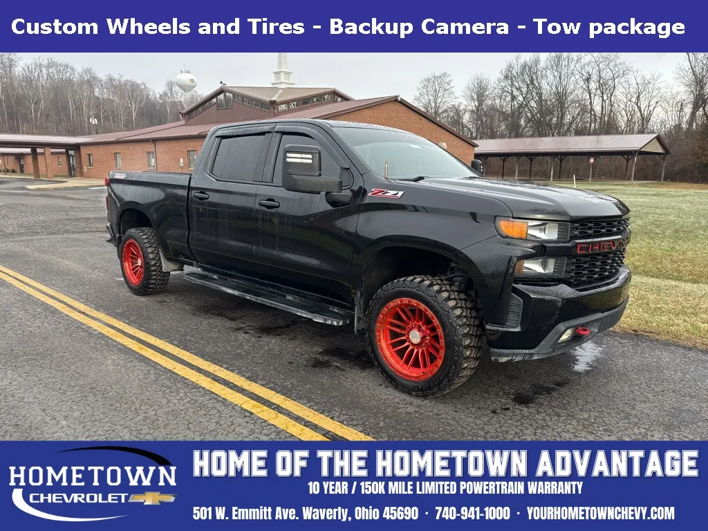 Black 2019 Chevrolet Silverado 1500 Custom Trail Boss for sale in Waverly, OH