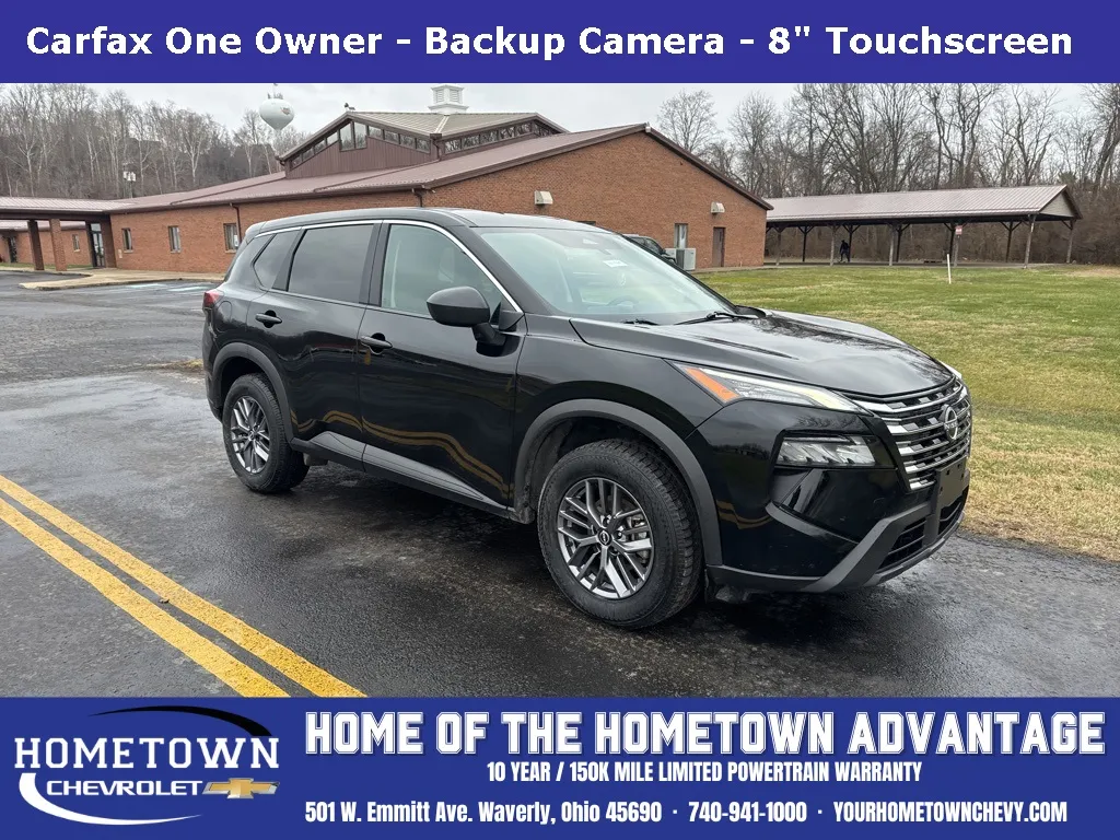 Black 2024 Nissan Rogue S for sale in Waverly, OH