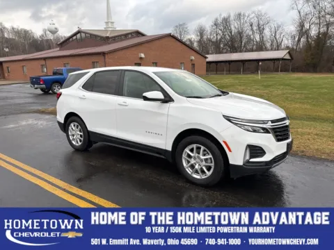 White 2024 Chevrolet Equinox LT for sale in Waverly, OH