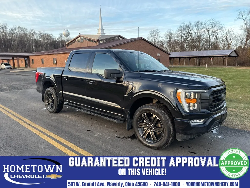 Blue 2021 Ford F-150 XLT for sale in Waverly, OH