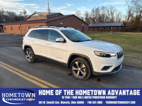 White 2020 Jeep Cherokee Limited for sale in Waverly, OH