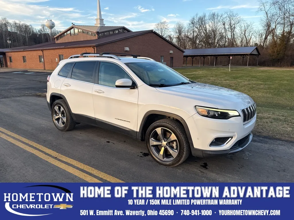 White 2020 Jeep Cherokee Limited for sale in Waverly, OH