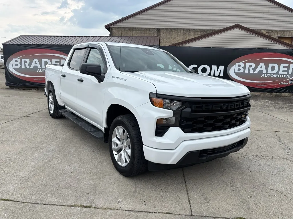 White 2024 Chevrolet Silverado 1500 Custom for sale in Waverly, OH