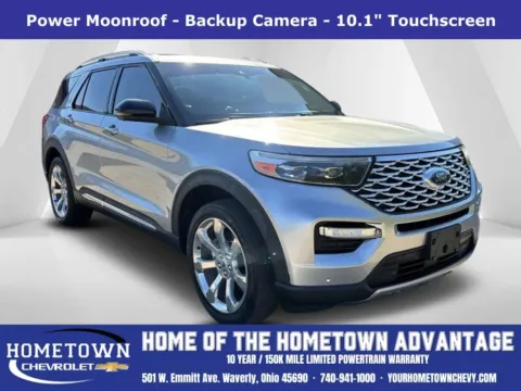 Silver 2020 Ford Explorer Platinum for sale in Waverly, OH