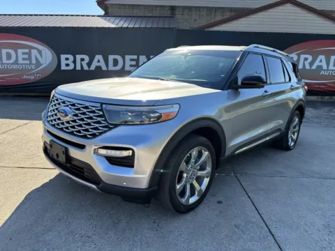 Another view of 2020 Ford Explorer Platinum for sale in Waverly, OH at Hometown Chevrolet