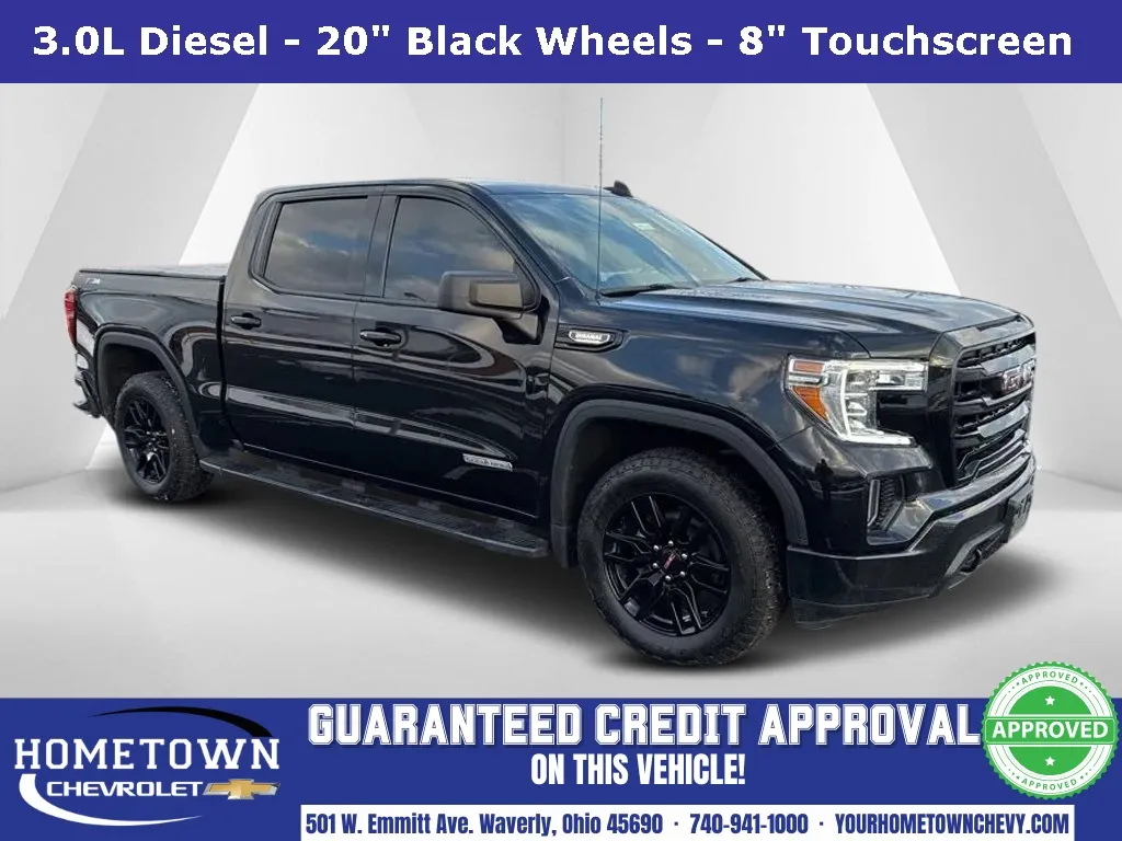 Black 2021 GMC Sierra 1500 Elevation for sale in Waverly, OH