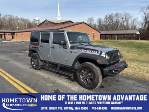Silver 2017 Jeep Wrangler Unlimited Rubicon Recon for sale in Waverly, OH