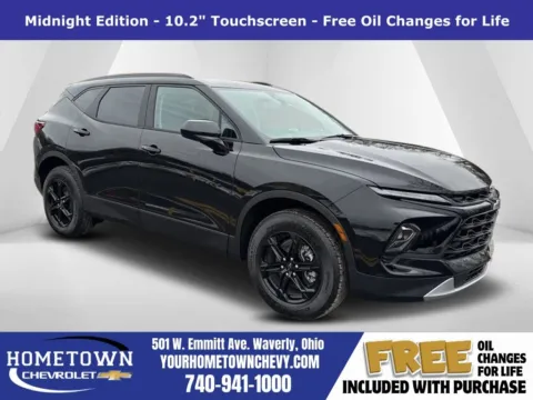 Black 2026 Chevrolet Blazer LT for sale in Waverly, OH
