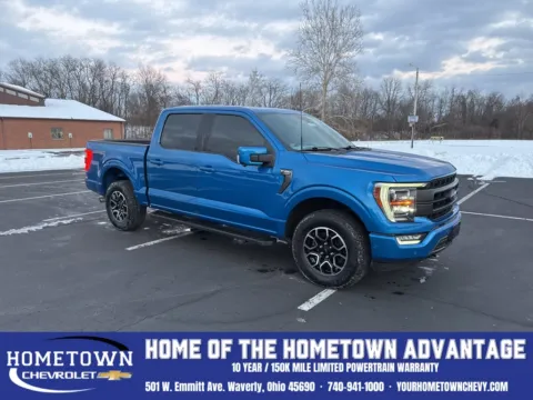 Blue 2021 Ford F-150 for sale in Waverly, OH
