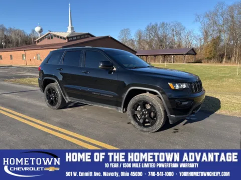 Black 2020 Jeep Grand Cherokee Upland Edition for sale in Waverly, OH