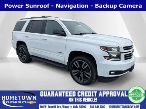 White 2019 Chevrolet Tahoe Premier for sale in Waverly, OH