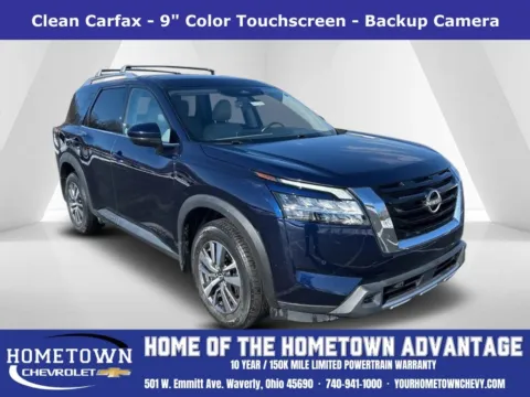 Blue 2023 Nissan Pathfinder SL for sale in Waverly, OH